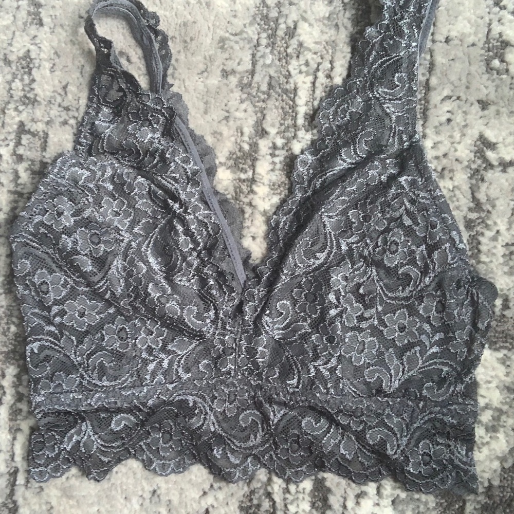 Grey bralette